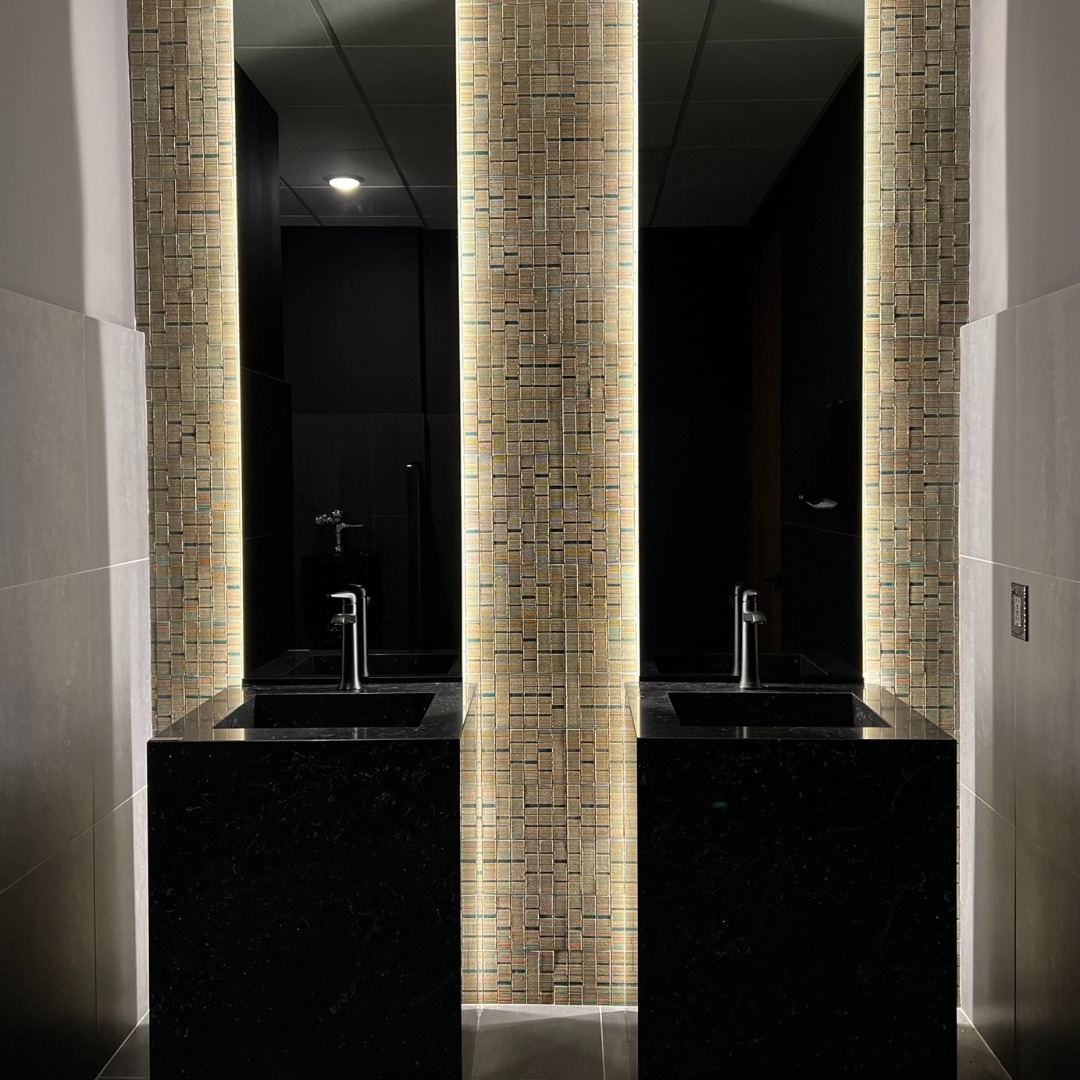 Yellowstone Marble – Commercial Bathrooms Projects